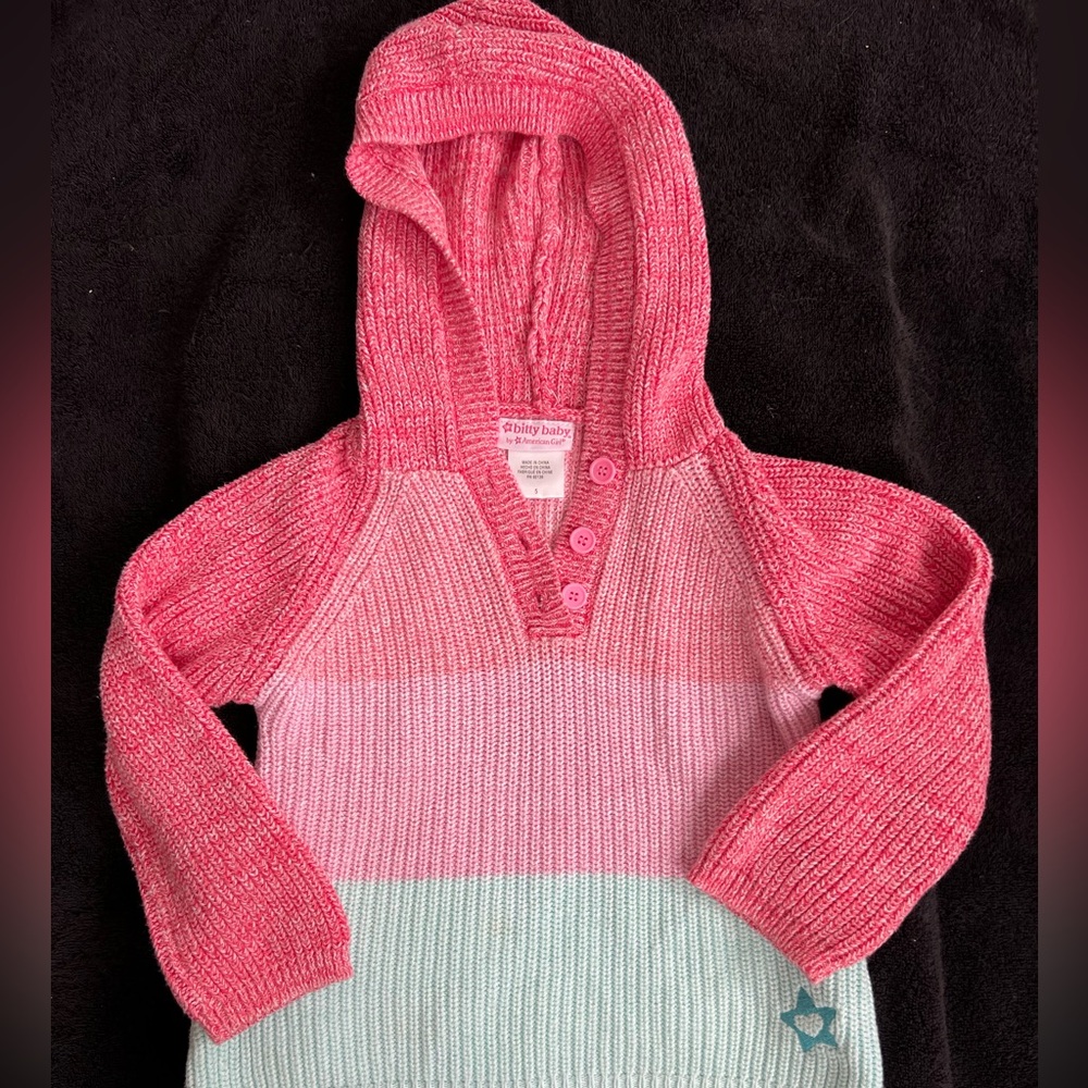 American Girl Pink Pullover Hoodie